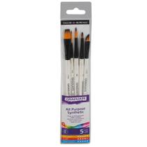 Kit 5 Pincéis Graduate Daler Rowney Técnicas úmidas Sintéticos 212550006 1 Kit 5 Pincéis Graduate Daler Rowney Técnicas úmidas Sintéticos 212550006 1