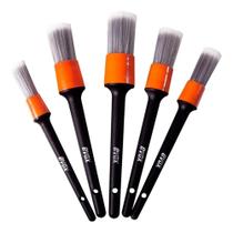 Kit 5 Pincéis INTERNO para Detalhamento Automotivo - Evox Sherwin Williams