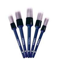 Kit 5 Pincéis Para Detalhamento Interno Automotivo Vonixx Kit 5 Pincéis Para Detalhamento Interno Automotivo Vonixx