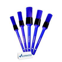 Kit 5 pinceis vonixx detalhamento automotivo parte externa