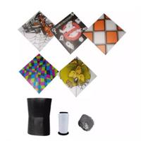 Kit 5 Pipa Peixinho C/ Rabiola + Lata C/ 100jds De Linha Kit 5 Pipa Peixinho C/ Rabiola + Lata C/ 100jds De Linha