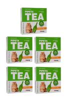 Kit 5 Pipeta Tea Konig - Anti Pulgas Gatos De 4,1Kg Á 8kg
