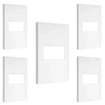 Kit 5 Placa 1 Posto Horizontal Dlp Pial Legrand 10881 Kit 5 Placa 1 Posto Horizontal Dlp Pial Legrand 10881