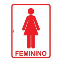 Kit 5 Placa 15 x 20 Feminino - Look