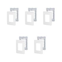 Kit 5 Placa 4X2 3 Mód S730103274 Gamma Silver Orion Schneide Kit 5 Placa 4X2 3 Mód S730103274 Gamma Silver Orion Schneide