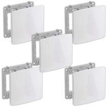 Kit 5 placa 4x4 cega br com suporte b3 margirus Kit 5 placa 4x4 cega br com suporte b3 margirus