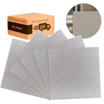 Kit 5 Placa De Mica Para Microondas Filtro Protetor 15x15 Kit 5 Placa De Mica Para Microondas Filtro Protetor 15x15