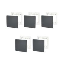 Kit 5 Placa/Espelho 4X4 Cega S730200294 Stellar Black Orion