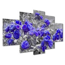 Kit 5 Placa Quadro Decorativo Quarto Sala Flores Vermelha Titulo Rosas Roxas Kit 5 Placa Quadro Decorativo Quarto Sala Flores Vermelha Titulo Rosas Roxas