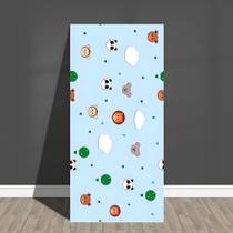 Kit 5 Placas 3D Adesiva Papel de Parede Autocolante Decoração Infantil 30x60cm