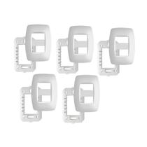 Kit 5 Placas 4x2 2 Modulos Distanciados Fame Elegance