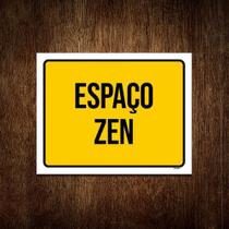 Kit 5 Placas - Ambiente Espaço Zen