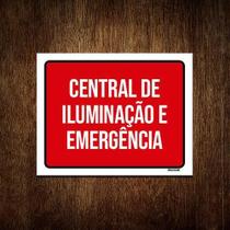 Kit 5 Placas Central De Iluminação E Emergência