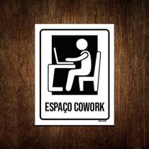 Kit 5 Placas Condomínio Ambiente Espaço Cowork Kit 5 Placas Condomínio Ambiente Espaço Cowork