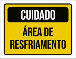 Kit 5 Placas Cuidado Área De Resfriamento 36X46 Kit 5 Placas Cuidado Área De Resfriamento 36X46