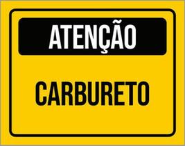 Kit 5 Placas De Atenção Cuidado Carbureto 36X46