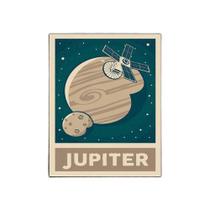 Kit 5 Placas Decorativa Espaço - Planeta Jupiter