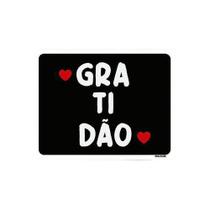 Kit 5 Placas Decorativa - Gratidão