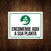 Kit 5 Placas - Encomende Aqui Sua Planta