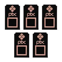 Kit 5 Placas Pix Acrílica Para Pagamento Comércios Balcão Preto Kit 5 Placas Pix Acrílica Para Pagamento Comércios Balcão Preto