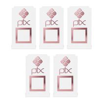 Kit 5 Placas Porta Pix QrCode Acrílico 15x9cm Rosé Kit 5 Placas Porta Pix QrCode Acrílico 15x9cm Rosé