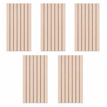 Kit 5 Placas Ripadas Adesivas Decorativas PVC Autocolante Marrom 60x30cm Para Parede Painel Cabeceira Móveis Impermeável Kit 5 Placas Ripadas Adesivas Decorativas PVC Autocolante Marrom 60x30cm Para Parede Painel Cabeceira Móveis Impermeável