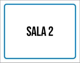 Kit 5 Placas Setor ul Sala 2 36X46