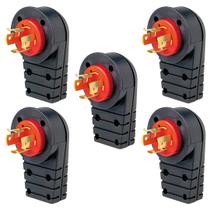 Kit 5 Plug Macho 3p+t 30a Com Trava Com Prensa Pial 56406 Kit 5 Plug Macho 3p+t 30a Com Trava Com Prensa Pial 56406