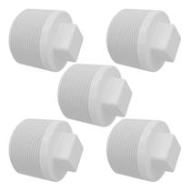 Kit 5 Plug Roscável Plastilit 1/2 Plastilit