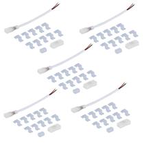 Kit 5 Plugs Fita Pratik Super Brilho 3535 Ip20 Gaya Kit 5 Plugs Fita Pratik Super Brilho 3535 Ip20 Gaya