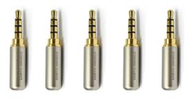 Kit 5 Plugs P3 Profissional Stéreo Santo Angelo