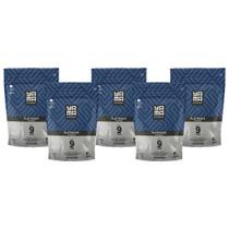 Kit 5 Pó Descolorante Platinado Profissional 9 Tons Efeito Rápido Yama Refil 300g