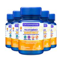 Kit 5 Polivitamínico Bariátrico Catarinense 30 Comprimidos Kit 5 Polivitamínico Bariátrico Catarinense 30 Comprimidos