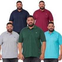 Kit 5 Polo Plus size Semana Completa de Estilo aproveite