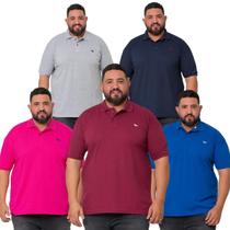 Kit 5 Polo Plus size Semana Completa de Estilo aproveite