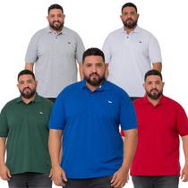 Kit 5 Polo Plus size Semana Completa de Estilo aproveite