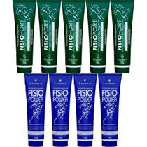 Kit 5 Pomada Fisiofort 150G + 4 Pomada Fisio Power 150G Kit 5 Pomada Fisiofort 150G + 4 Pomada Fisio Power 150G