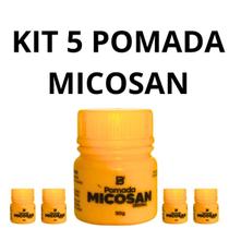 Kit 5 Pomadas Micosan