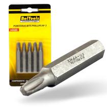 Kit 5 Ponta Bit Phillips CV 50mm x 5/16 x N3 Beltools Kit 5 Ponta Bit Phillips CV 50mm x 5/16 x N3 Beltools