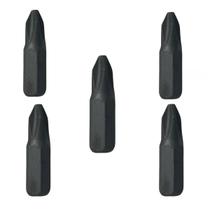 Kit 5 Pontas Phillips 2x25mm Heavy Duty Bits Aço Cr-V Profissional para Parafusadeira Impacto Kit 5 Pontas Phillips 2x25mm Heavy Duty Bits Aço Cr-V Profissional para Parafusadeira Impacto