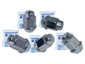 Kit 5 Porca Roda Onix Prisma Cobalt Spin Sonic Cruze S10 Trailblazer Captiva Tracker Original