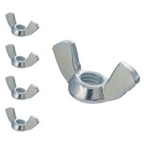 Kit 5 Porcas Borboleta 5/32 Fixação Porca de Asas Segura Para Projetos E Reparos Porca Alada