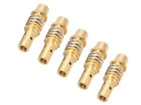 Kit - 5 Porta Bico De Contato Para Tocha Mig 15AK M6 - BRAX