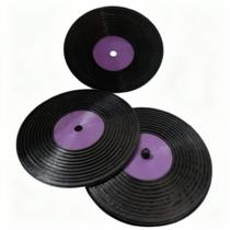 Kit 5 Porta-Copos Mecowon Tema Música com Suporte