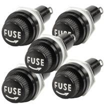 Kit 5 porta fusivel p/painel grande preto