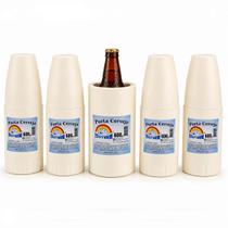 Kit 5 Porta Garrafa Isopor Camisinha 600ml Cerveja- Isoterm