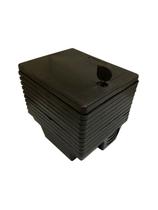 Kit 5 Porta Iscas Com Chave Proteção Para Crianças e Animais