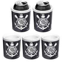 Kit 5 Porta Latas Corinthians Timão Revenda Atacado e Bares
