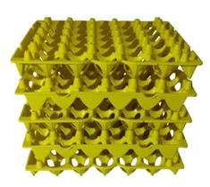 Kit 5 Porta Ovo Cartela Plástica 30 Ovos Bandeja Higiênica