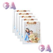 Kit 5 Porta Retrato 20x25 Moldura Branco Para Fotos e Decoração Kit 5 Porta Retrato 20x25 Moldura Branco Para Fotos e Decoração